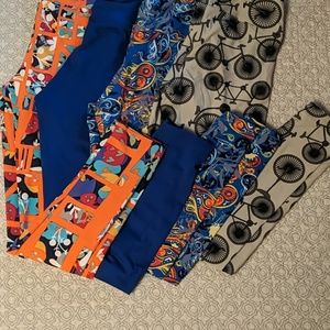 4 pair bundle lularoe OS leggings